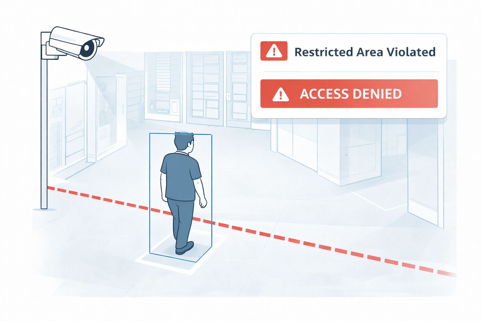 Unauthorized entry detection preview